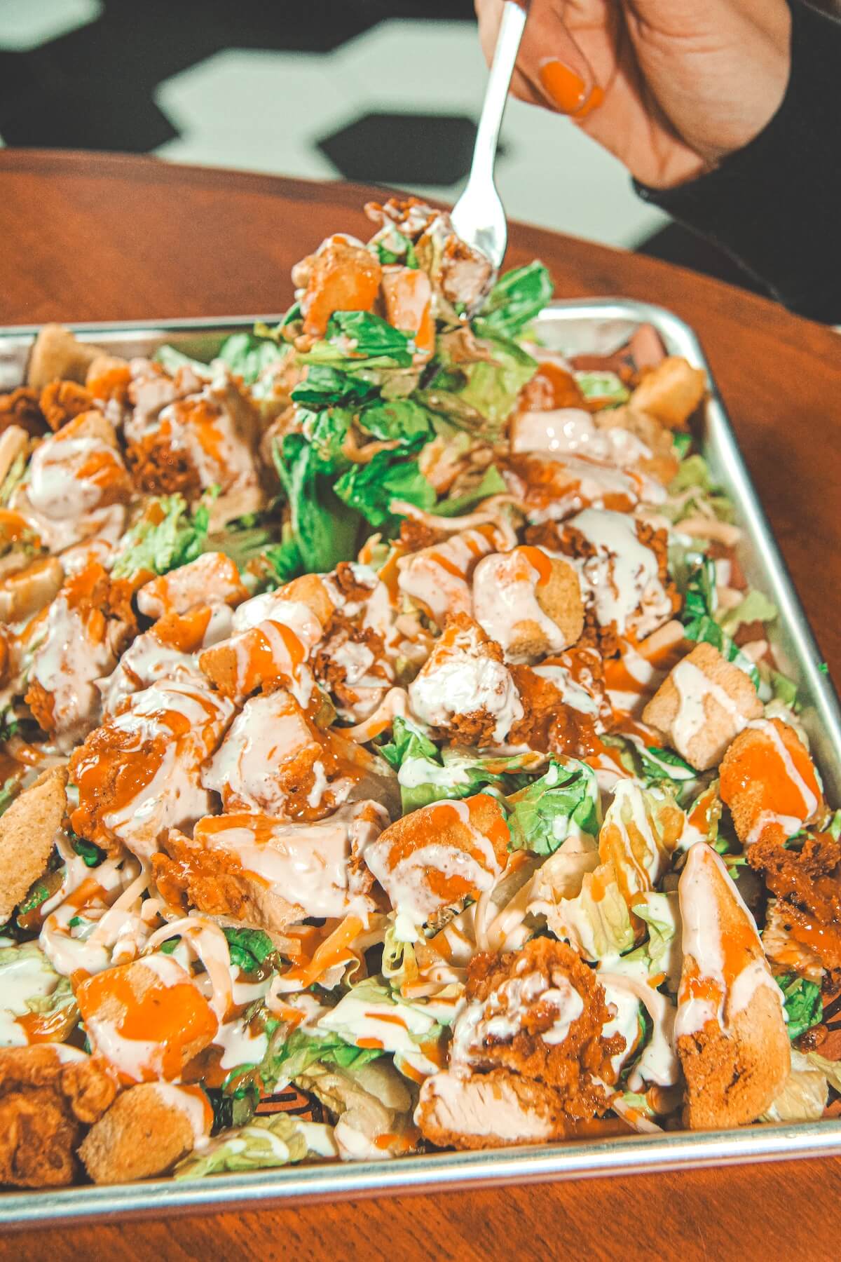 Truffalo Chicken Salad
