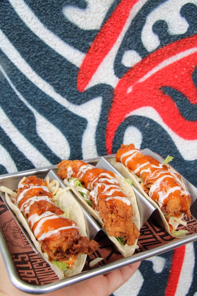 Truffalo Chicken Taco