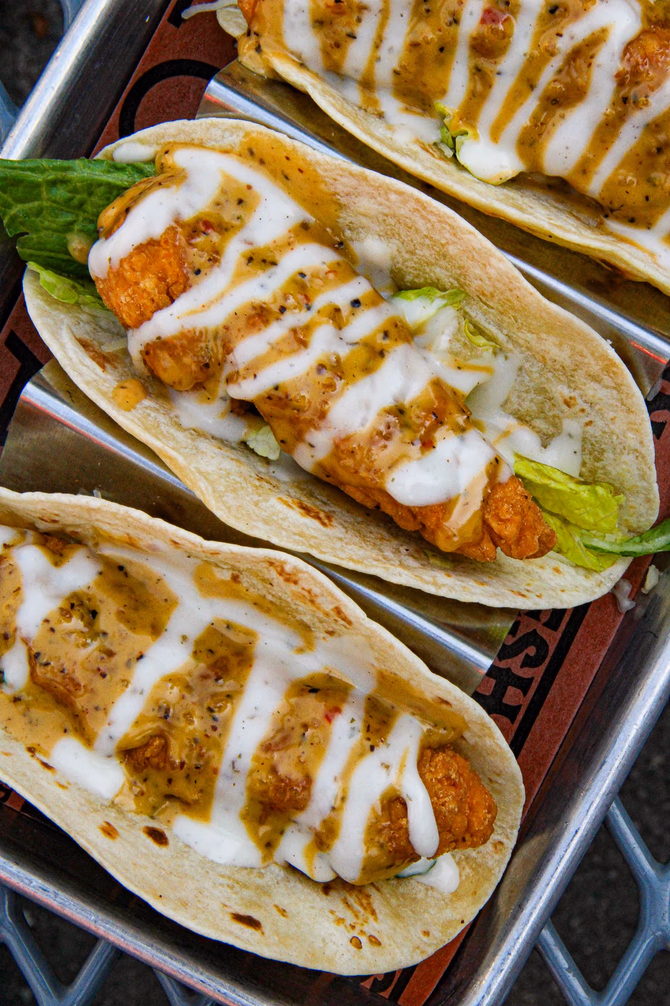 Lemon-Pepper Chicken Taco