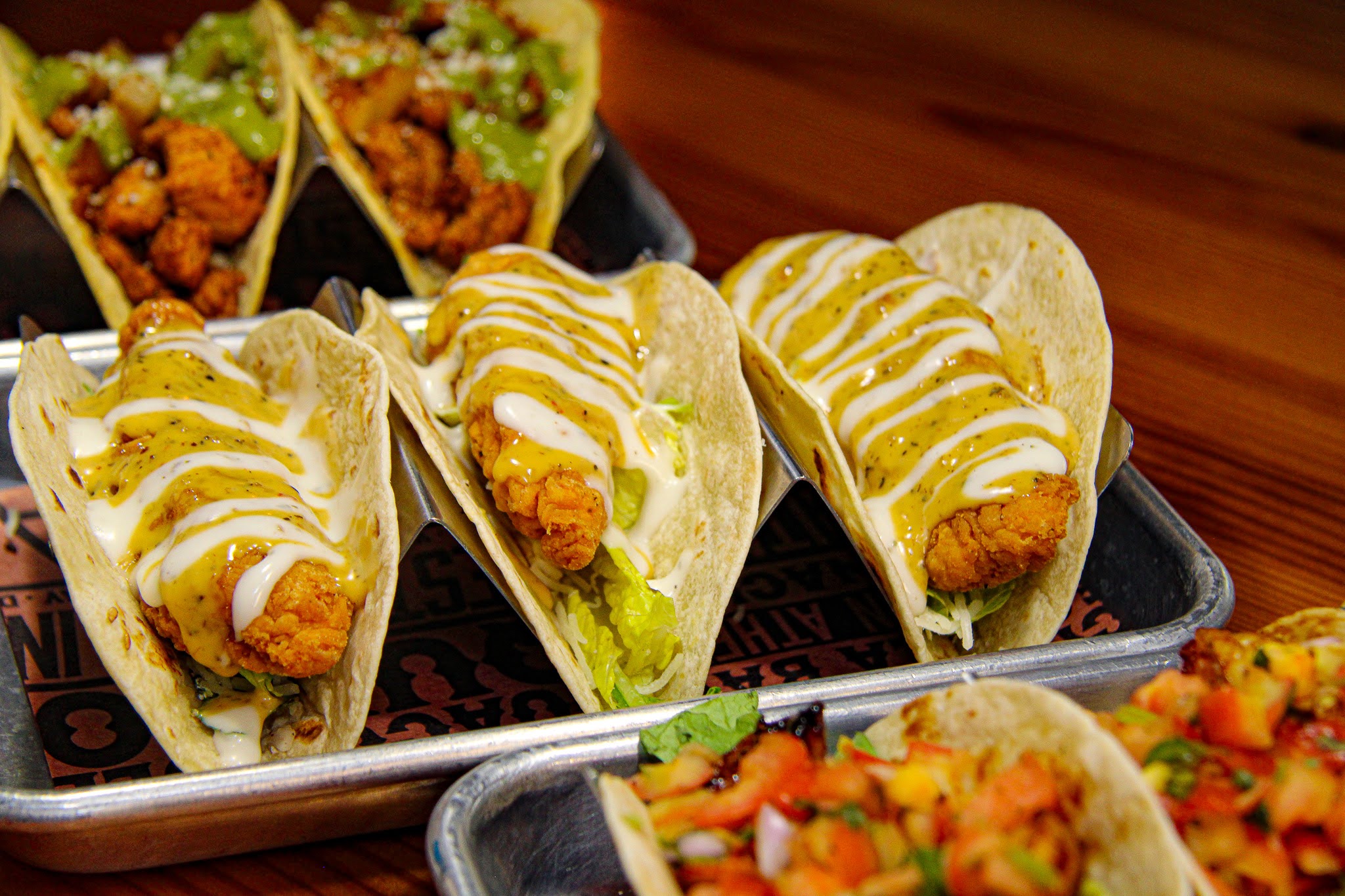 Lemon-Pepper Chicken Taco