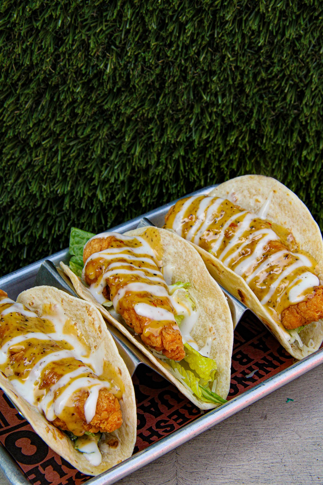 Lemon-Pepper Chicken Taco