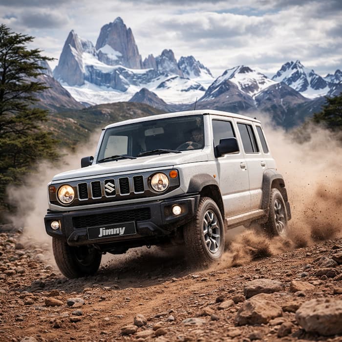 Suzuki Jimny 5 Door 4x4 rental Chile & Argentina