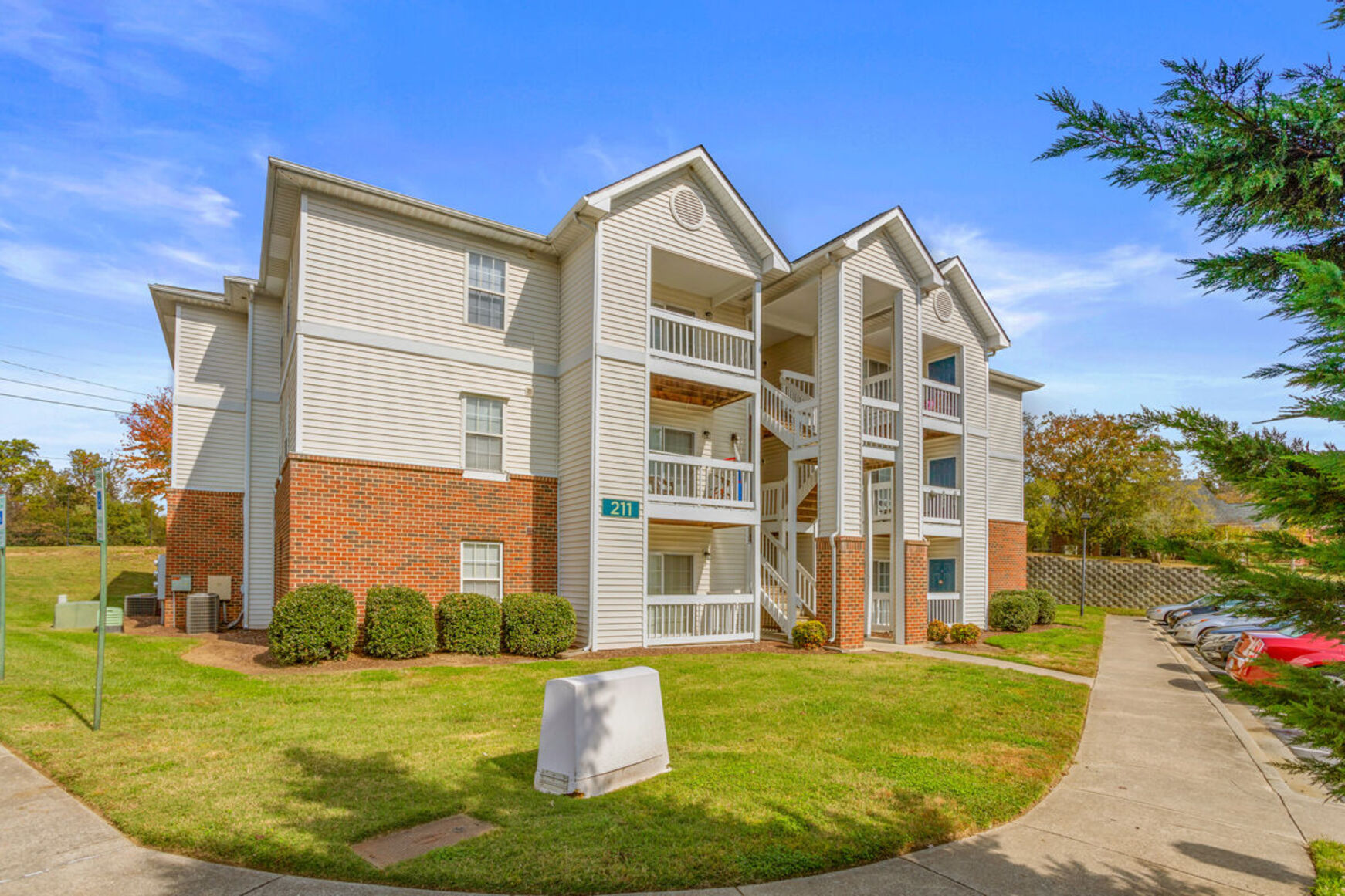 Exterior of buildings