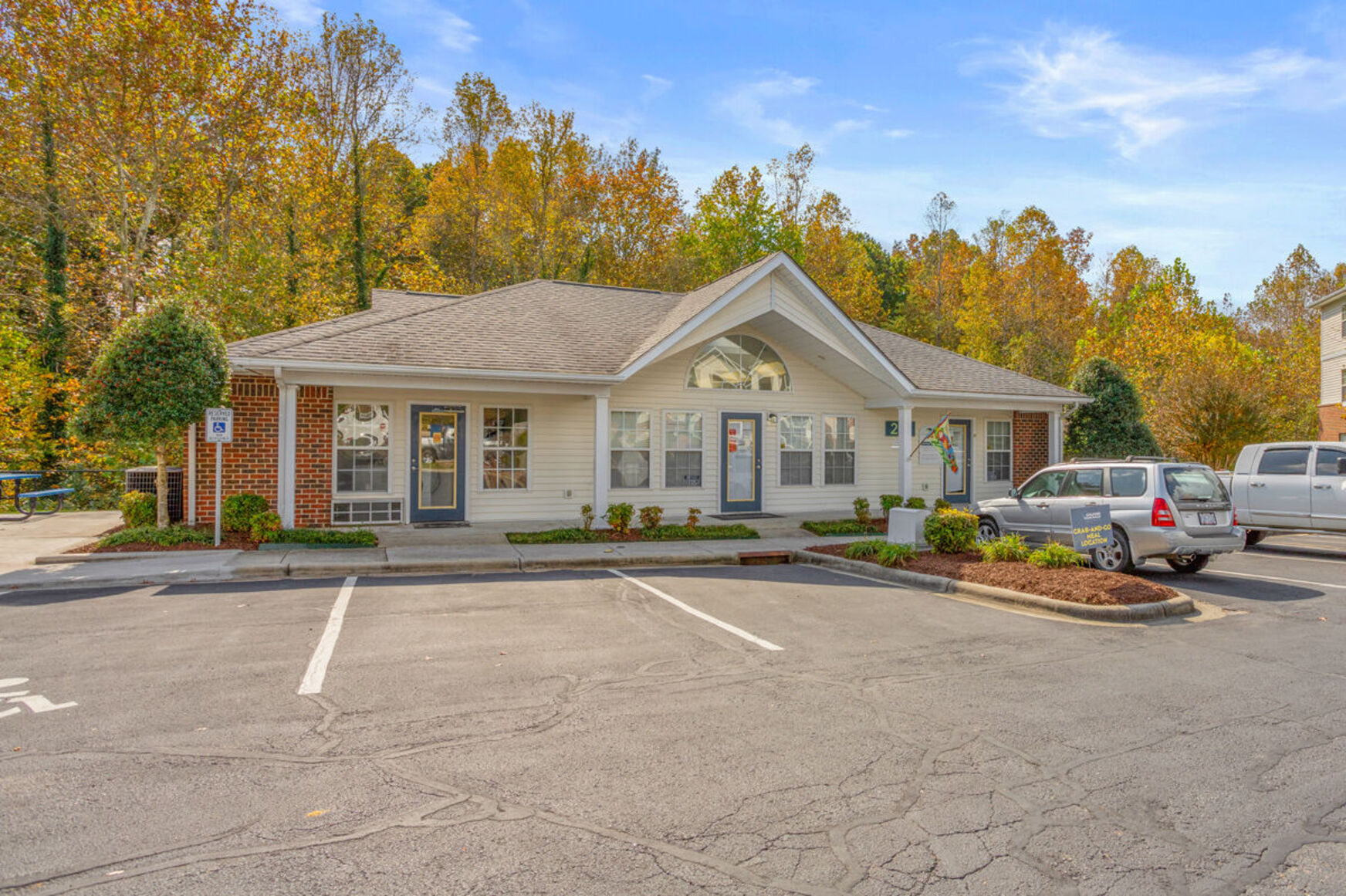 Exterior of buildings