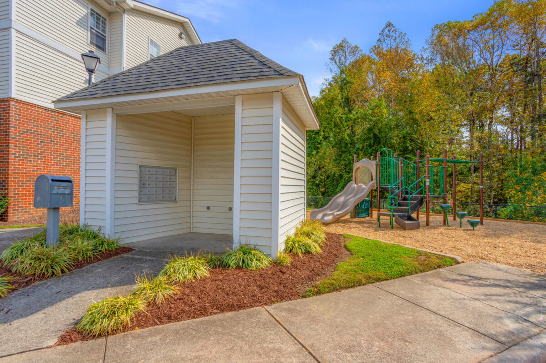 Exterior of buildings