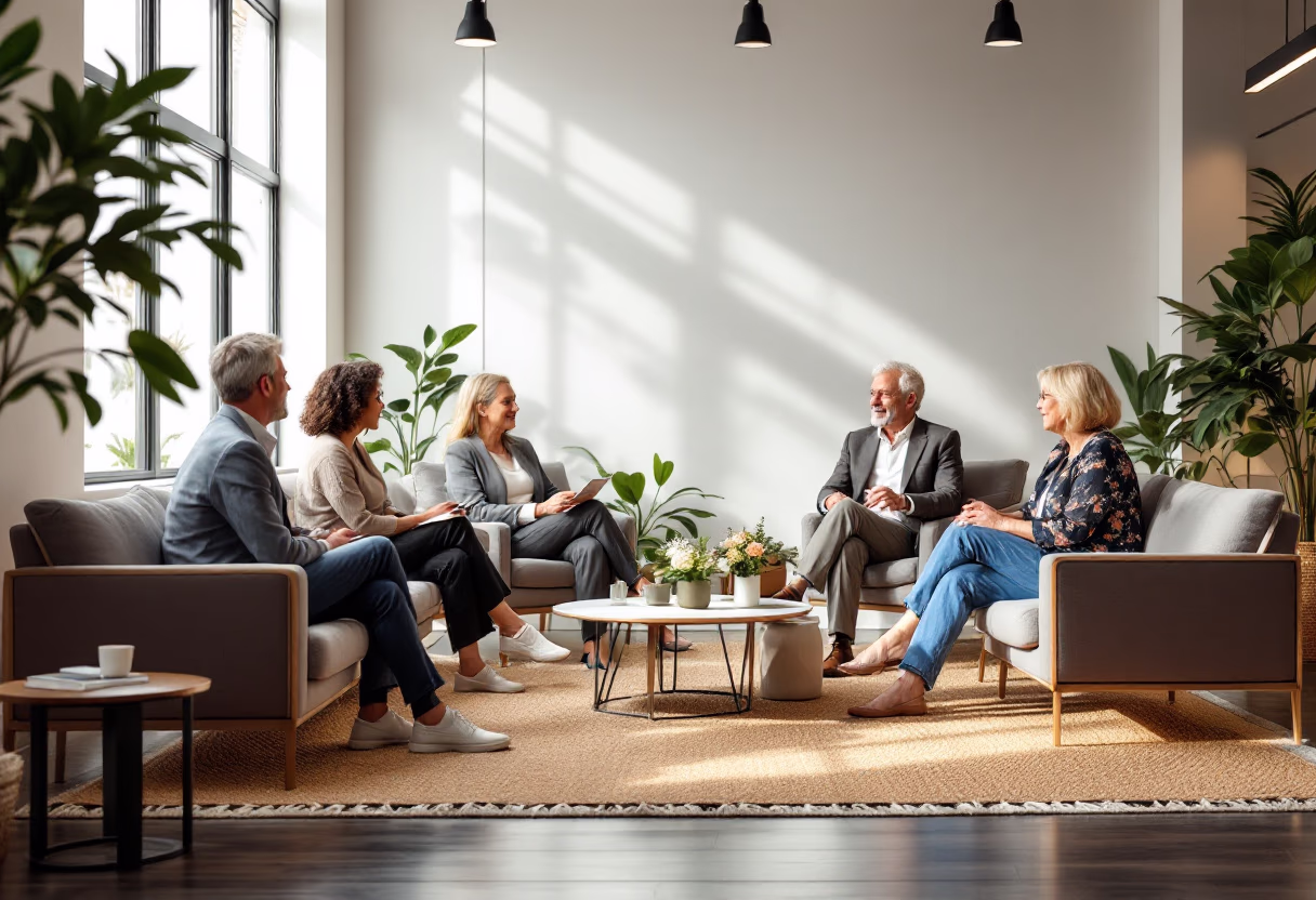 image of staff consulting a customer in an automotive service
