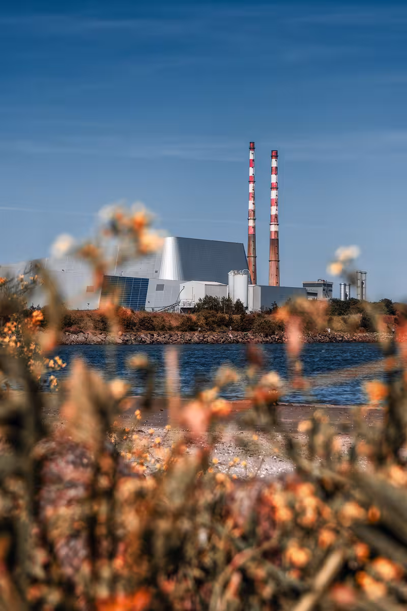 Zdjecie nowoczesnej elektrowni