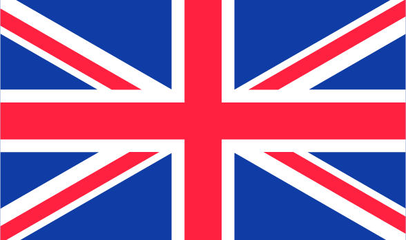 A flag of the united kingdom of great britain.