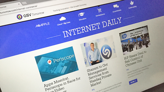GSV Internet Daily