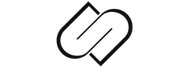 Logo stylisé en noir formant les lettres S et I entrelacées.