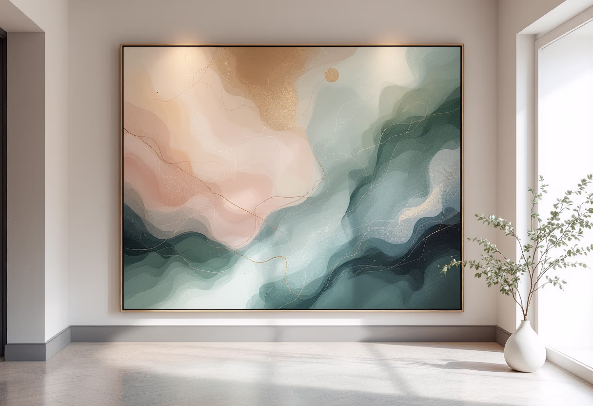 image of contemporary paintings