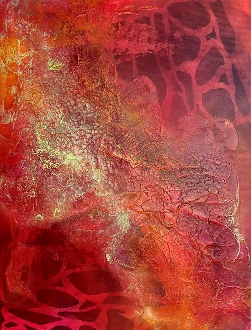 refined sand mandala in monastery