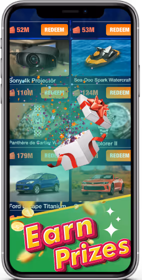 earn prizes by playing cash mobile games