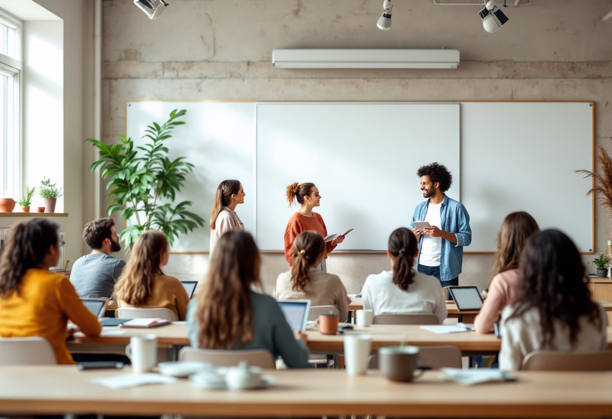 image of students using technology for edtech
