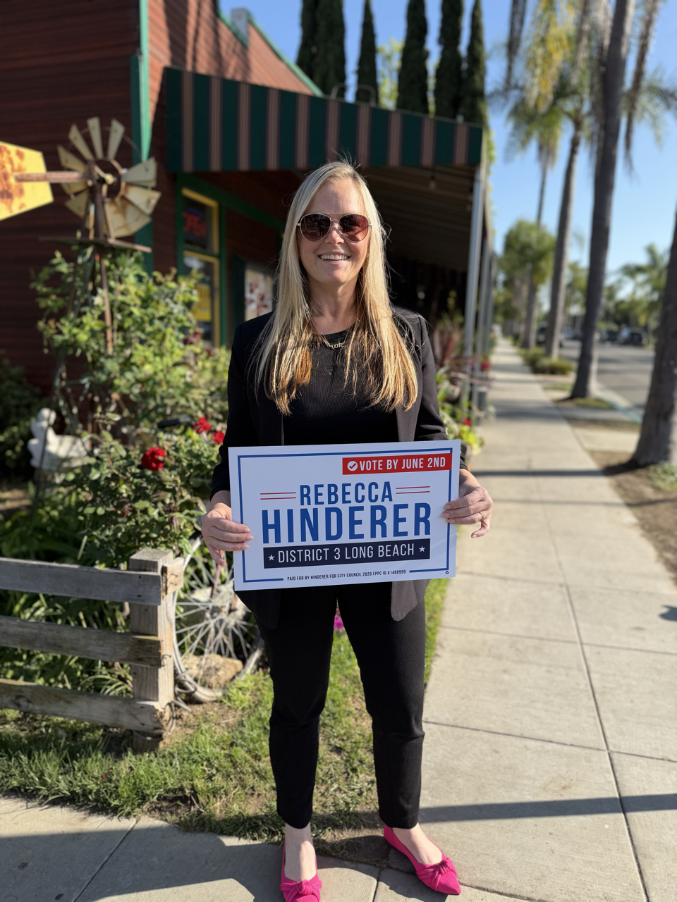 Rebecca Hinderer, candidate for Long Beach City Council District 3