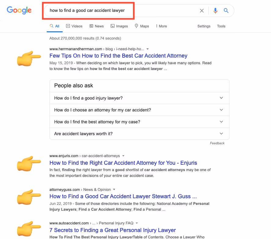 how to serp