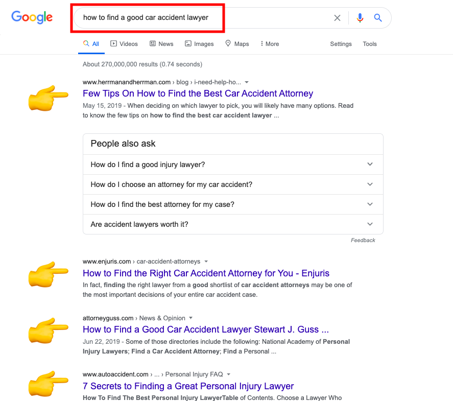 how to serp