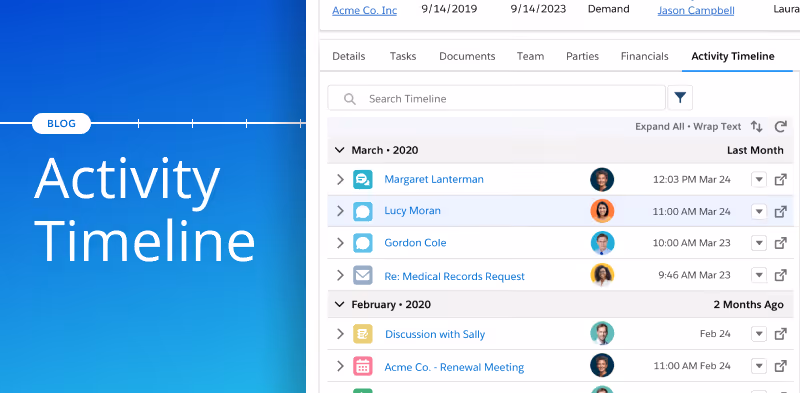 Activity Timeline and Role Setup Dashboard