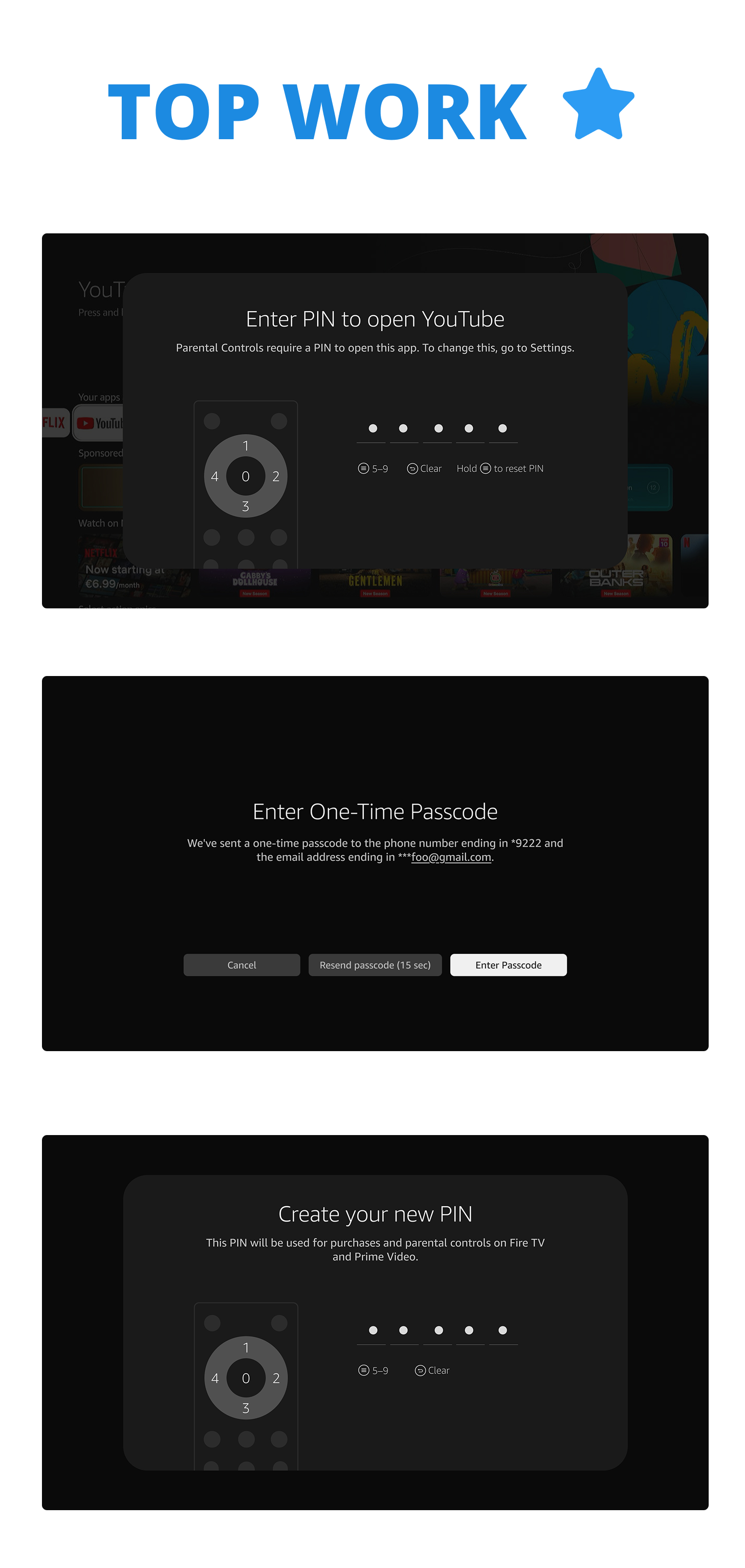 Parental Control PIN Reset - Amazon