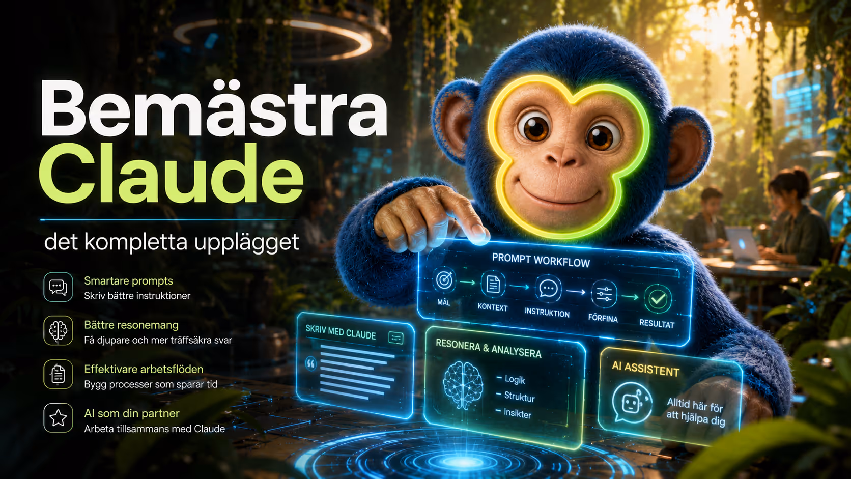 Bemästra Claude — det kompletta upplägget | AIMonkey