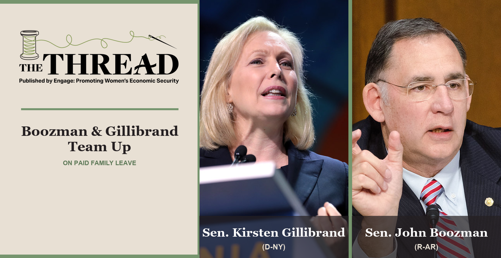 Senators John Boozman and Kirsten Gillibrand team up on paid leave