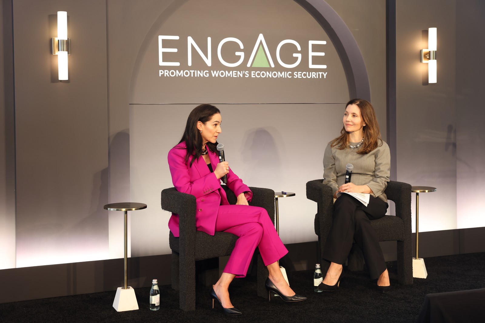 Panelists on stage at the 2024 Engage State of the Majority Summit