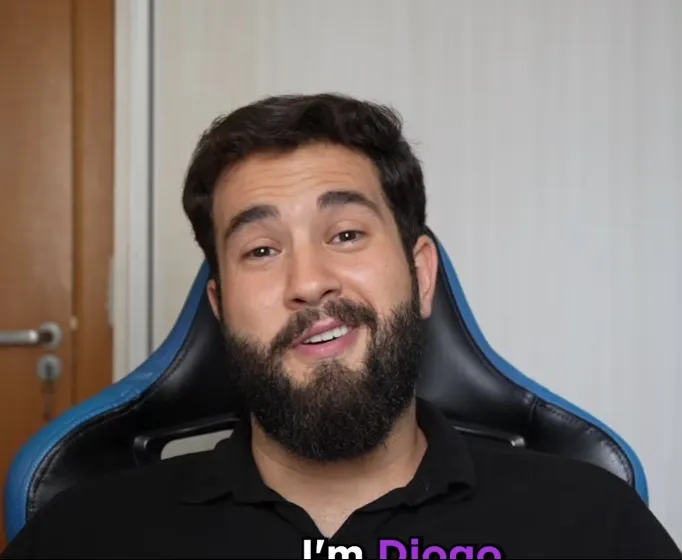 Portrait of Diogo, Video Editor from Brazil