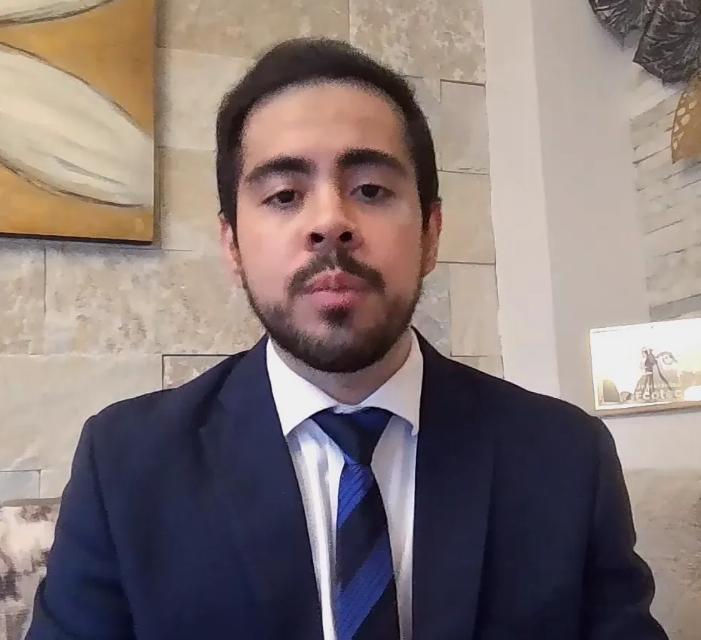 Portrait of Frank, Legal Assistant from Ecuador