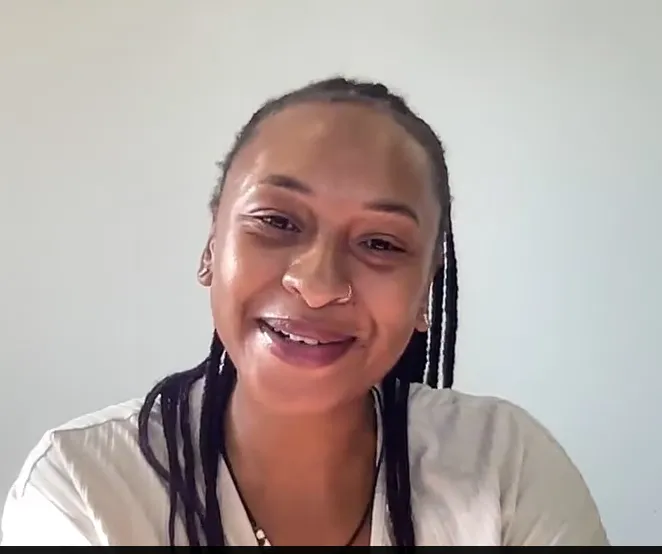 Portrait of Lucinda, Executive Assistant from South Africa