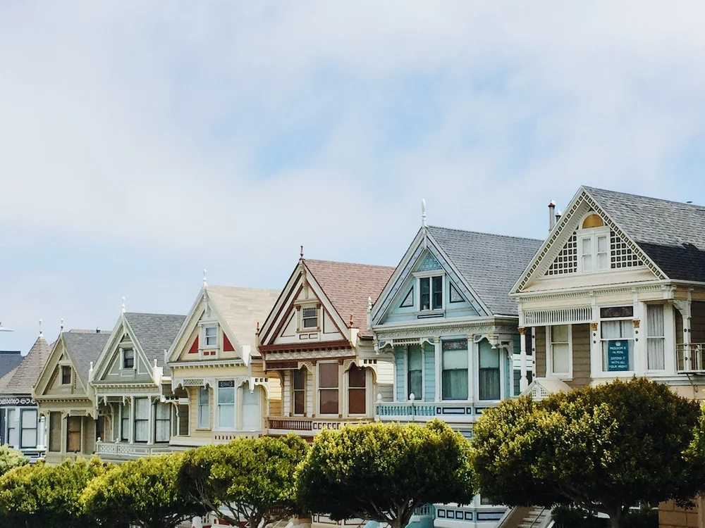 A row of houses