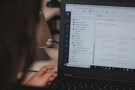 A Marketing Agency hired a remote Content Migration Specialist