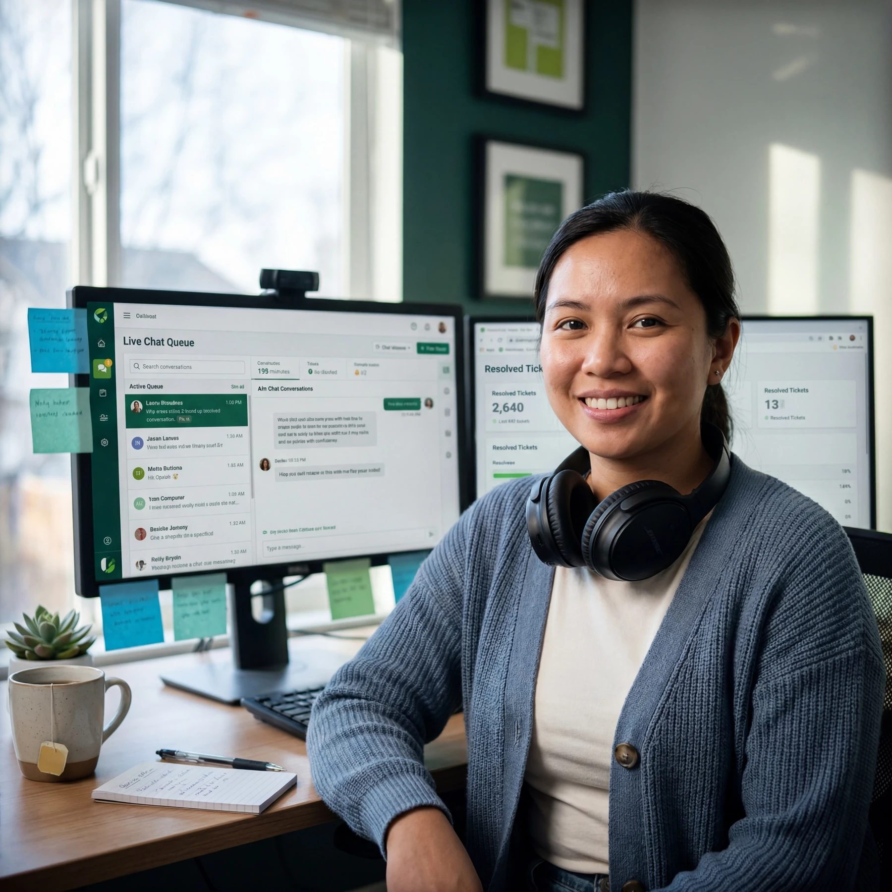 Chat Support Agent icon