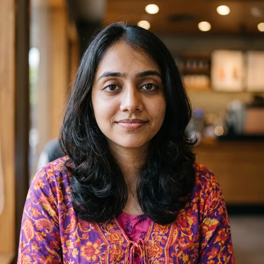 Portrait of Padmavathy Narayanan, Application Engineer-AWS from India