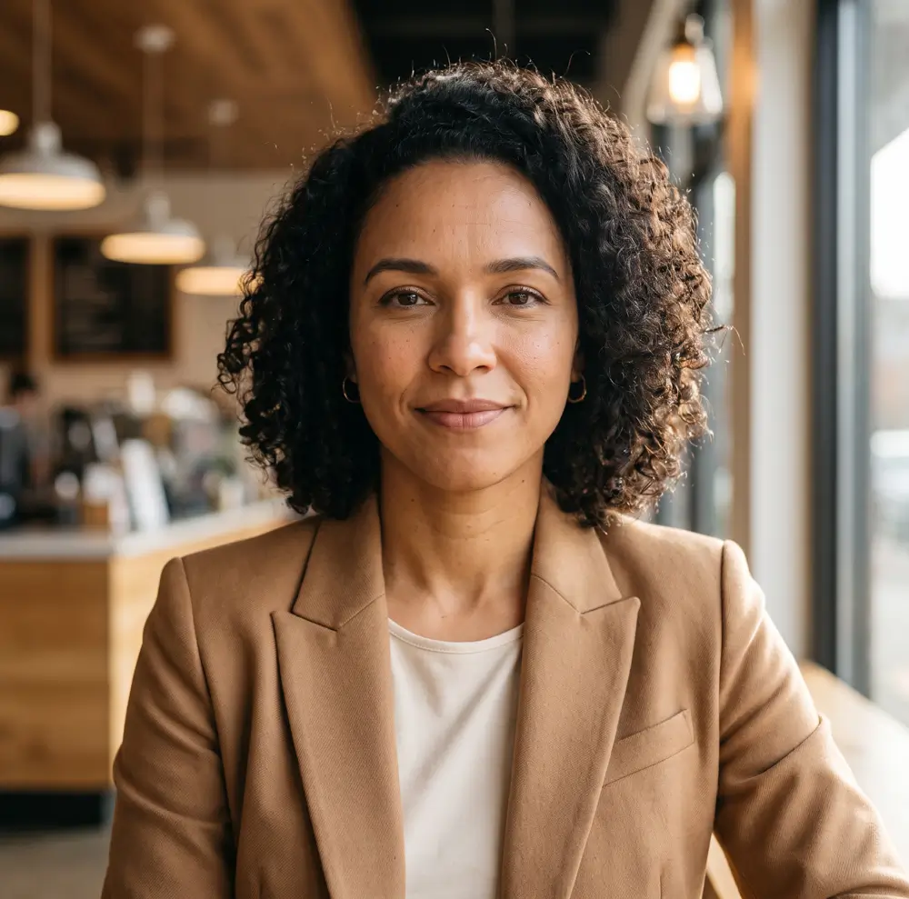 Portrait of Taciana Rosendo, FP&A Coordinator from Brazil