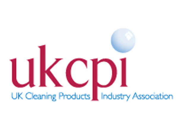 UK Cleaning Products Industry Association logo with the acronym ukcpi in red and a blue sphere above the letter i.