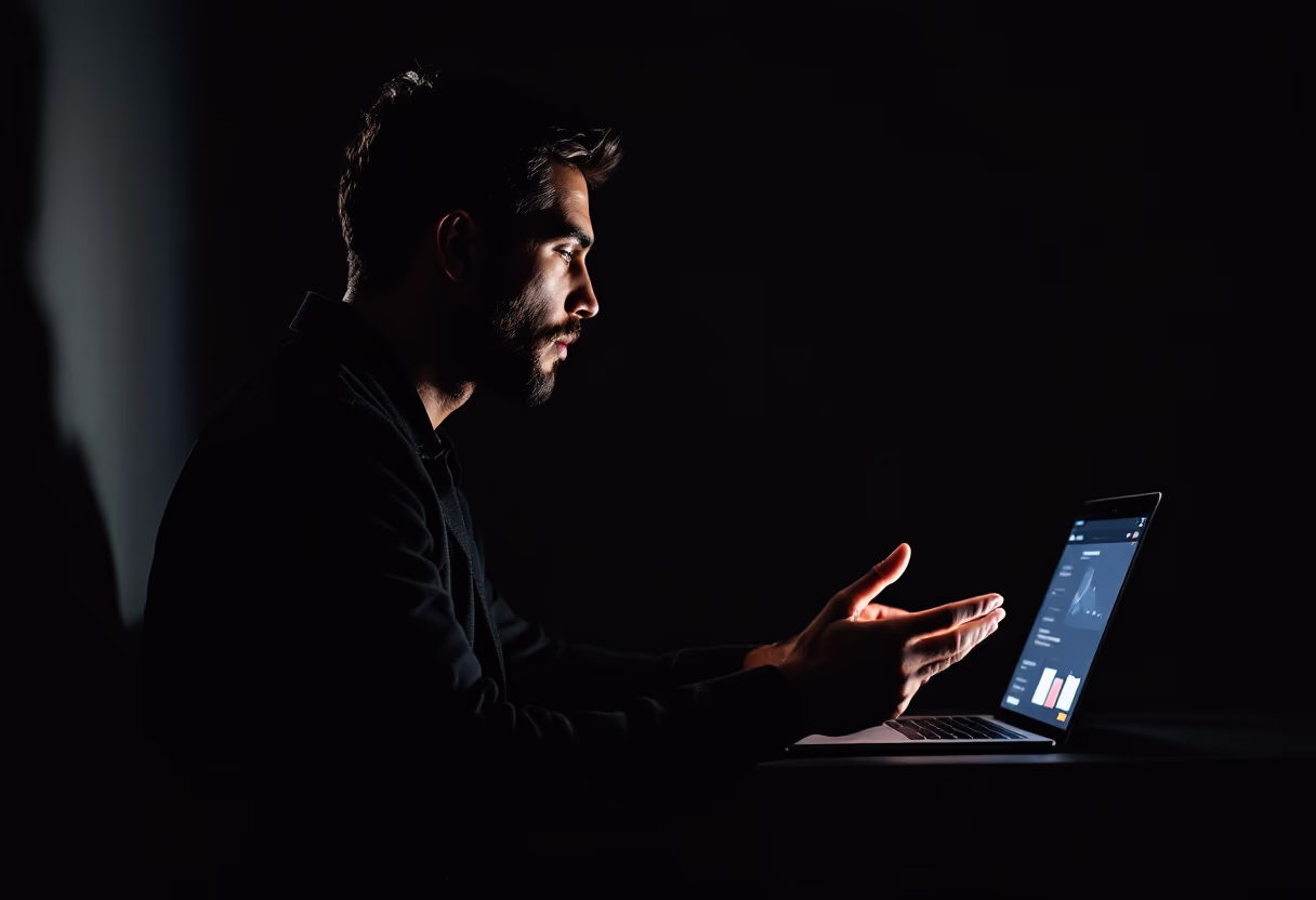 image of tutor giving a presentation