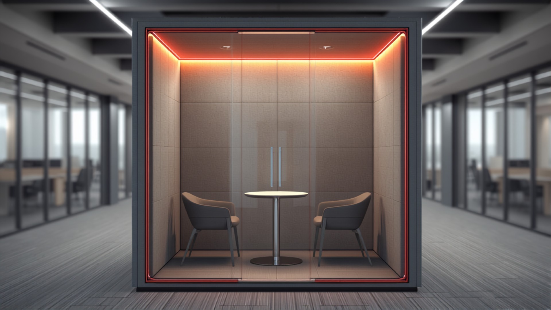 Acoustic office pods