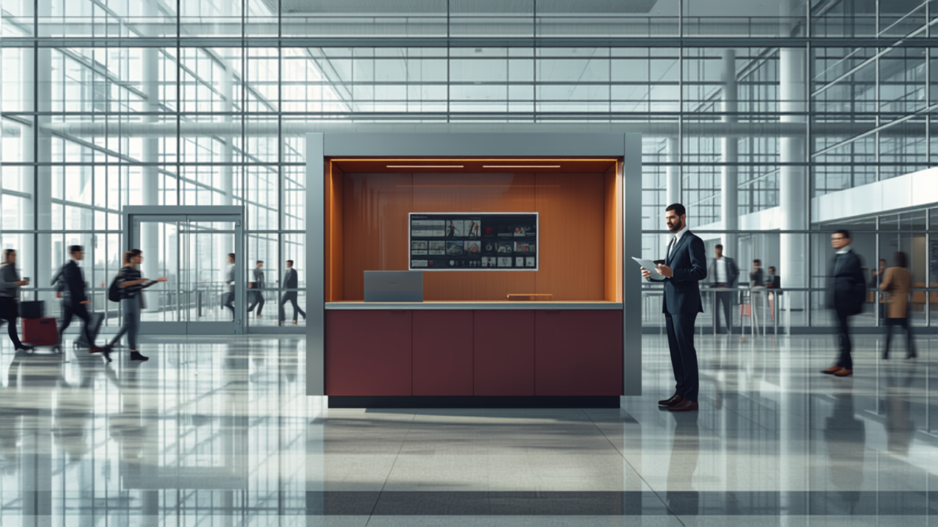 Airport and Mall Kiosk Vendor in India