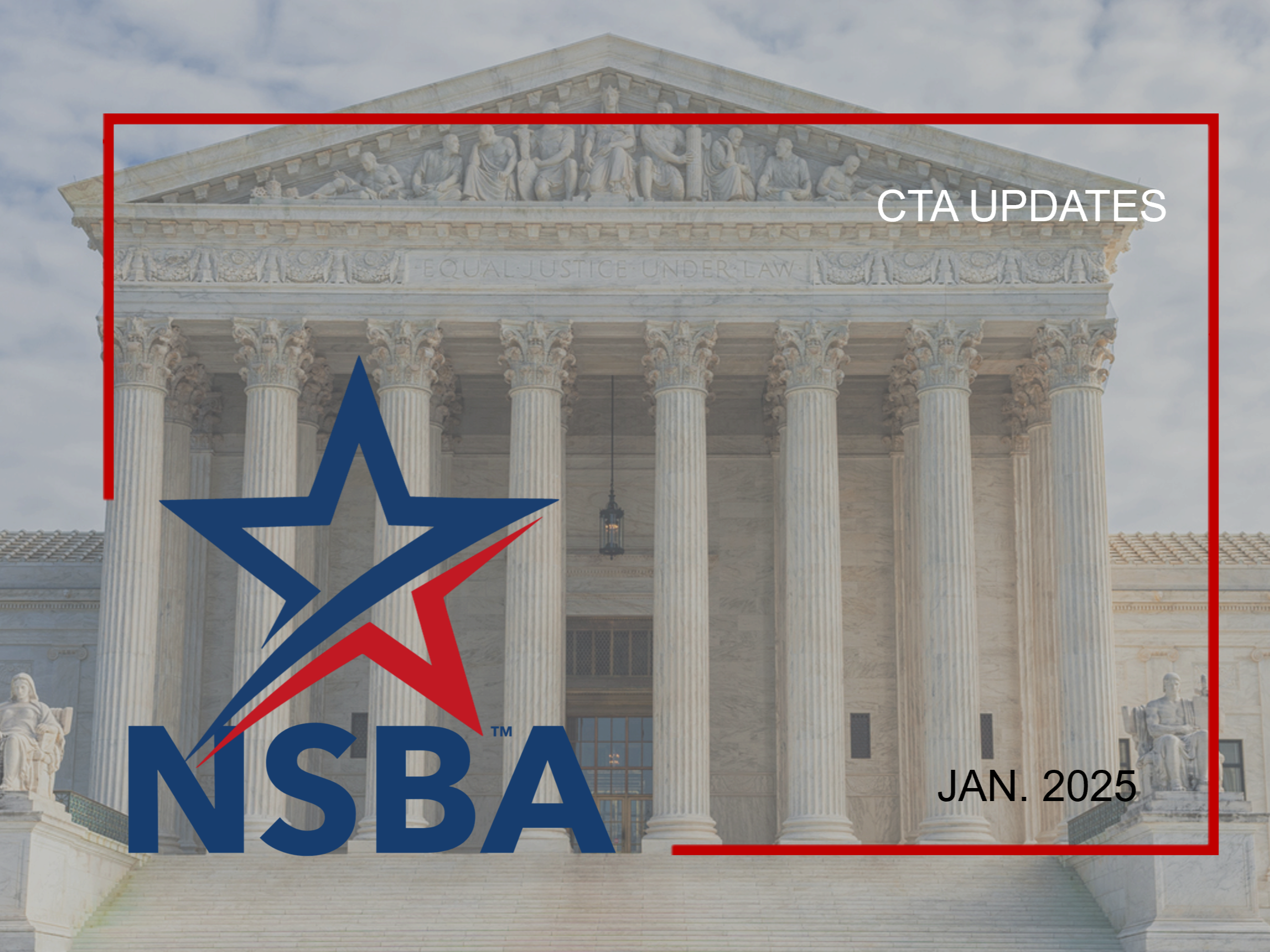 NSBA stands firmly for Small Business against the Corporate Transparency Act (CTA). 