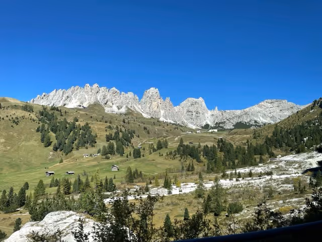 A pristine view of the mountains