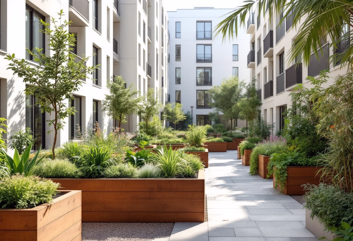 [background image] image of urban community scene (for a humanitarian aid nonprofit)