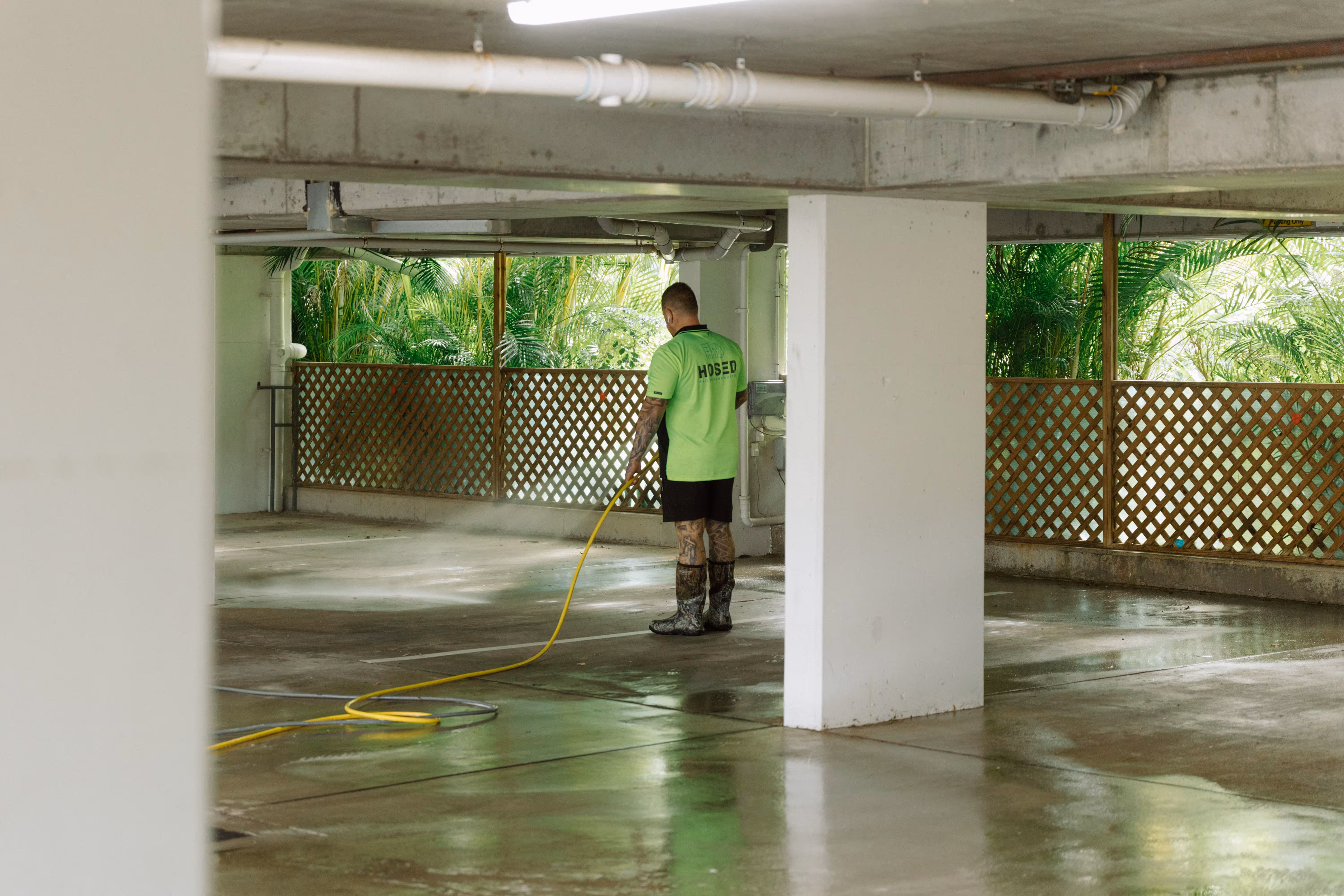 Concrete restoration and sealing for driveways and outdoor surfaces