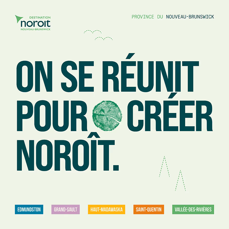 Destination Noroit - Nouveau-Brunswick - on se réunit pour créer Noroit - annonce de lancement