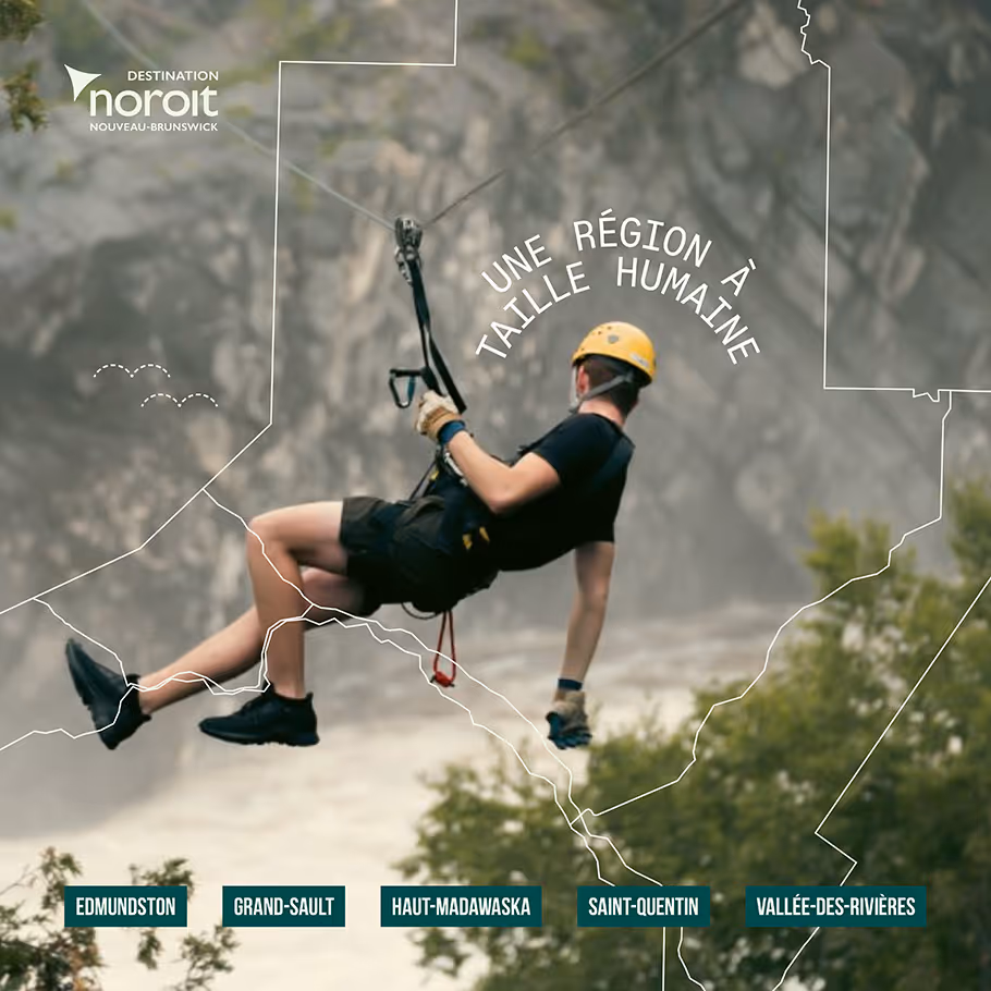 Destination Noroit - Nouveau-Brunswick - suivez-nous sur les réseaux