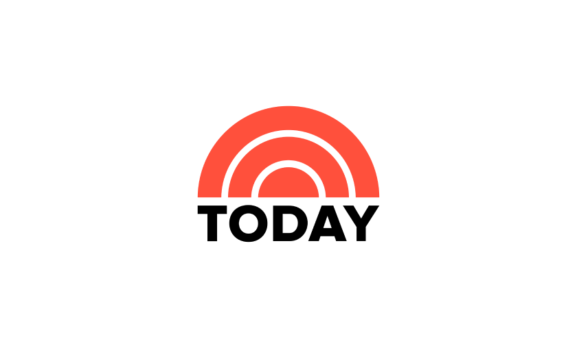 The TODAY show logo with red semicircle arcs above bold black text.