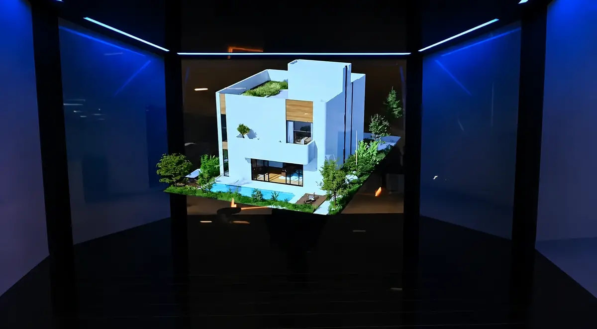 3D architectural content for Khalid Bin Sultan City at BEEAH Headquarters