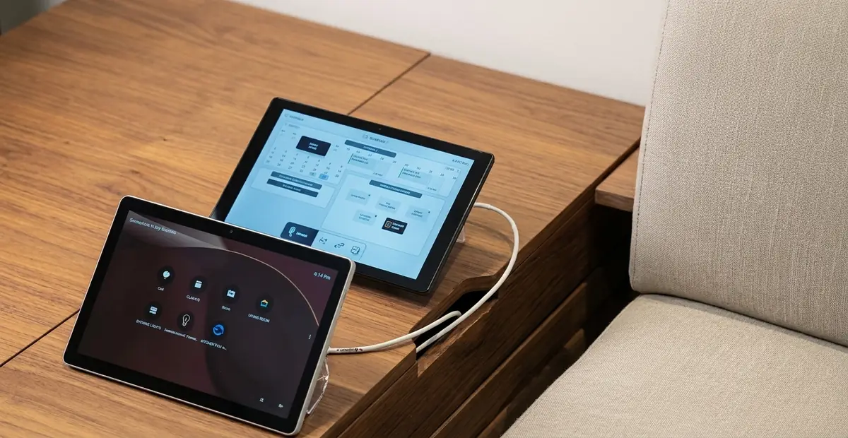 Tablet control and CMS for the PwC Middle East experience centre in Riyadh