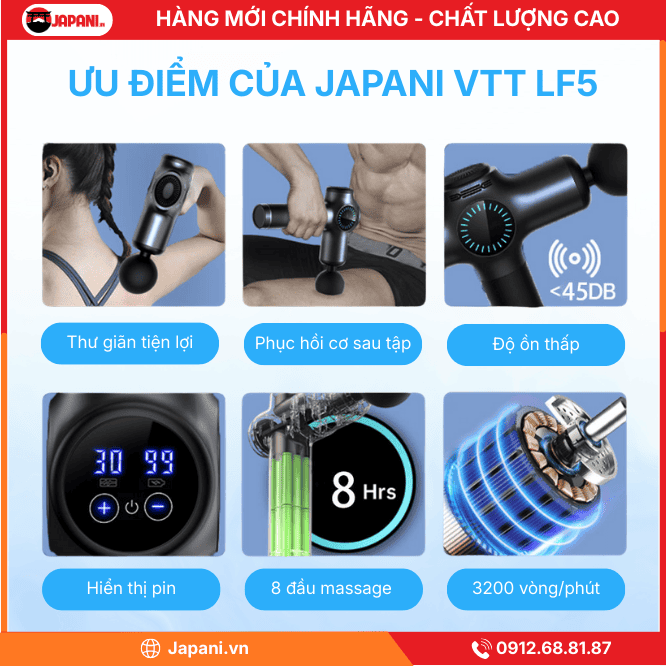 Ưu Điểm Nổi Bật Của JAPANI VTT LF5