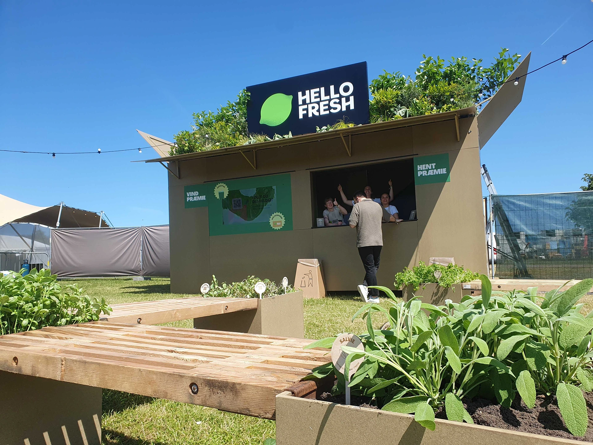 Giant HelloFresh Meal Box