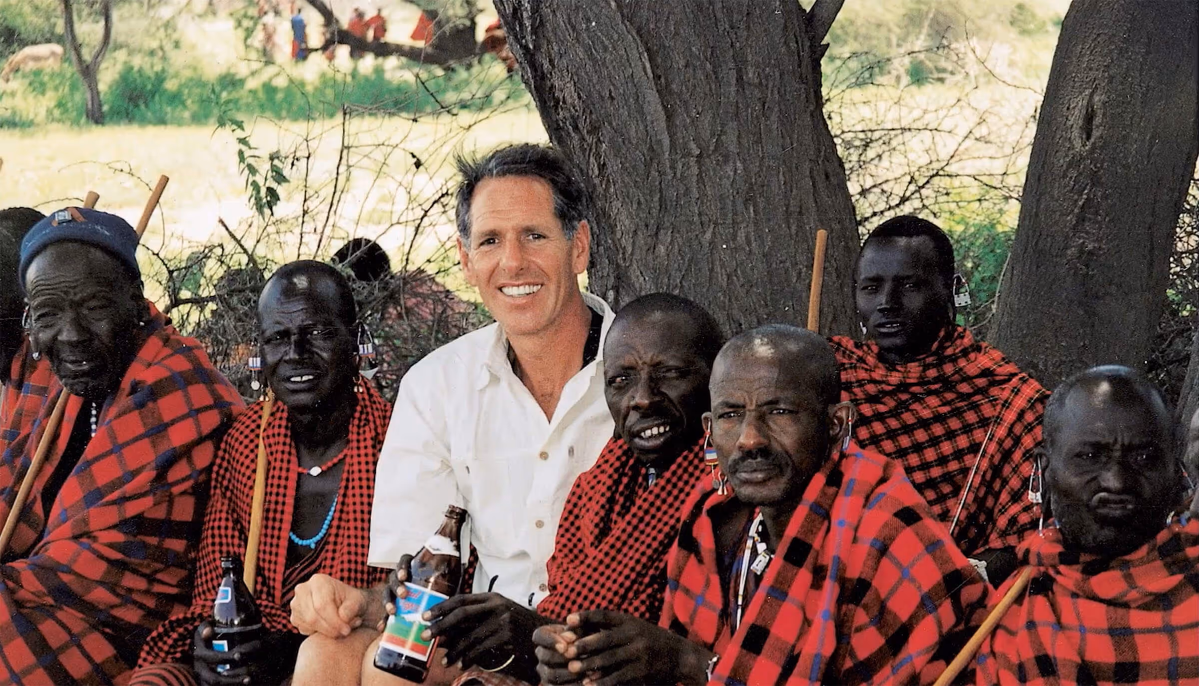 Alan Lewis traveling abroad